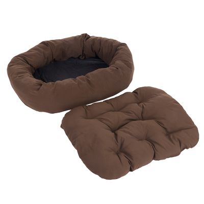Cozy Hundebett Mocca L 120 x B 105 x H 25 cm