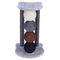 Planet Scratch Post Grey