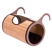 Hamac de radiateur Natural Retreat - beige / marron
