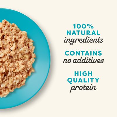 Applaws Natural Cat Food, filé de atum em caldo para gatinhos, 100% ingredientes naturais, embalagem de 50g.