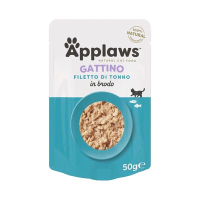 Applaws Natural Kitten in brodo 12 x 50 g