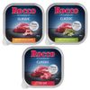 Mieszany pakiet próbny Rocco, 9 x 300 g Pakiet Classic 1: wołowina, żwacze, serca drobiowe