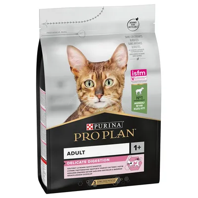 PURINA PRO PLAN Adult Delicate Digestion riche en agneau pour chat - 3 kg PURINA PRO PLAN Adult Delicate Digestion riche en agneau pour chat - 3 kg