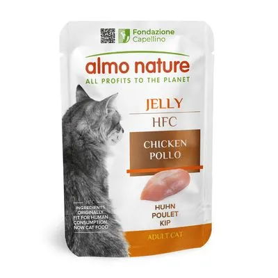 Almo Nature HFC Jelly Pouch 6 x 55 г - Филе тунца и лобстер