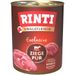 Sparpaket RINTI Singlefleisch 24 x 800g Exclusive Ziege pur