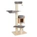 Rascador Natural Paradise Magnolia XL Plus para gatos Gris claro