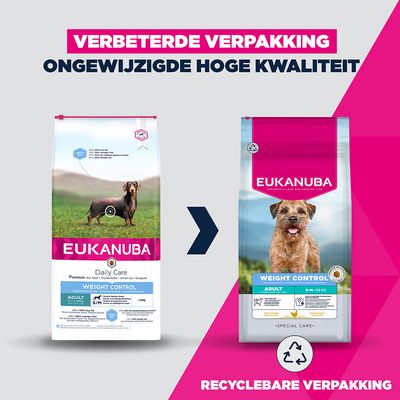 Eukanuba Special Care Weight Control Adult Small/Medium