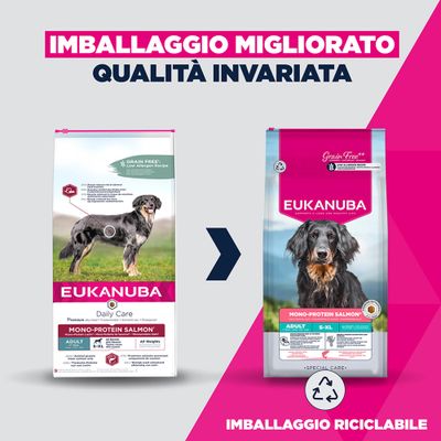 Eukanuba Special Care Mono-Protein Adult con Salmone