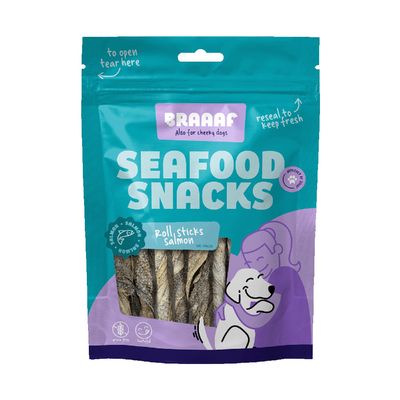 Braaaf Lachs Roll Stick 12 cm (70 g)