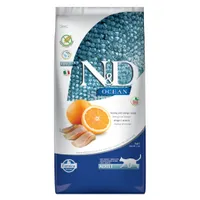 Farmina N&D Ocean sans céréales hareng & orange Adult pour chat - 5 kg