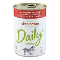 Fai scorta! Almo Nature Daily Dog 24 x 400 g - Manzo