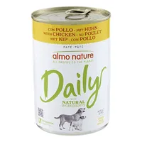 Fai scorta! Almo Nature Daily Dog 24 x 400 g - Pollo