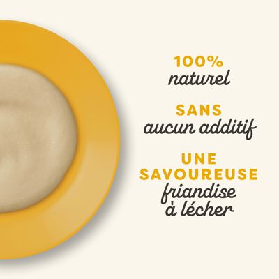 100% naturel, sans aucun additif, une savoureuse friandise à lécher