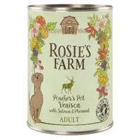 Sparpaket Rosie's Farm Adult 24 x 400 g  - Wild & Fasan mit Lachs