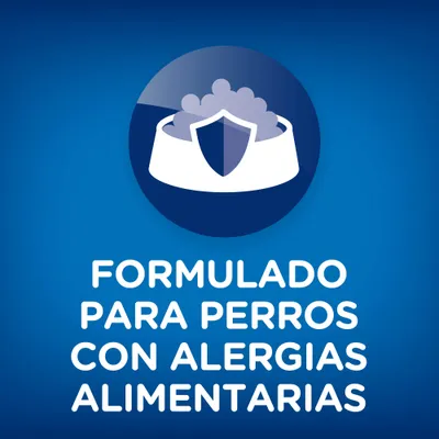 Formulado para perros con alergias alimentarias