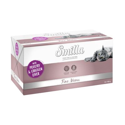 Smilla Fine Menu 24 x 100 g Perad i pileća jetra