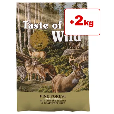 12,2 + 2 kg kaupan päälle!  14,2 kg Taste of the Wild -koiranruoka