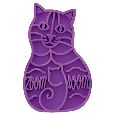 KONG Massage Brush Zoom Groom - Blue