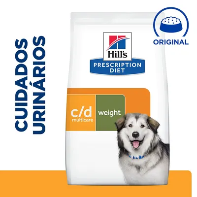 Hill's Prescription Diet c/d Urinary Care + Metabolic ração para cães - 12 kg