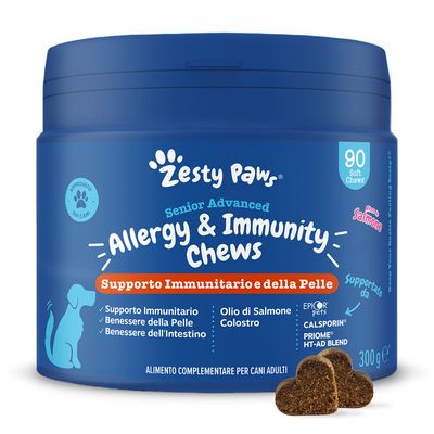 Zesty Paws Senior Allergy & Immunity Salmone