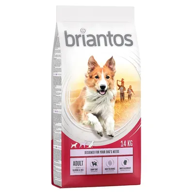 Sparpaket Briantos 2 x Großgebinde - Adult Lachs & Reis  (2 x 14 kg)