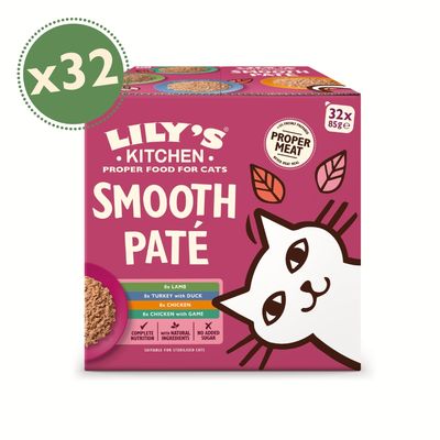 Lily's Kitchen Smooth Paté Multipack 32 x 85g
