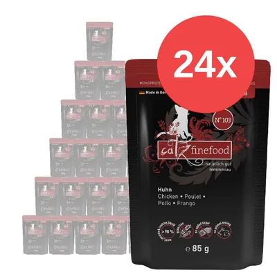 catz finefood Purrrr Pouch 24 x 85 g výhodné balení catz finefood Purrrr Pouch 24 x 85 g výhodné balení