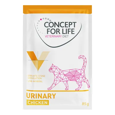 Concept for Life Veterinary Diet Urinary tasakos csirke - 48 x 85 g