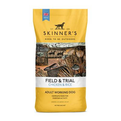 Skinner’s Field & Trial Adult Chicken & Rice Dry Dog Food 15kg