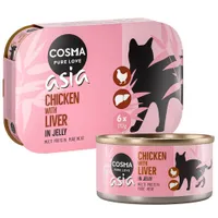 Cosma Asia aszpikban 6 x 170 g - Csirke & csirkemáj