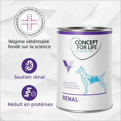 Concept for Life Veterinary Diet Renal pour chien Concept for Life Veterinary Diet Renal pour chien