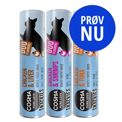 Prøv nu: Cosma Snackies DUO - 77 g