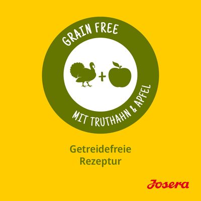 Josera Denties s puranom in jabolkom, brez žit. Paket vsebuje 7 palčk. Super Premium, German Quality.