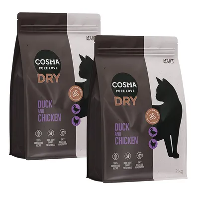 Cosma Air-Dried Trockenfutter Ente & Huhn  - 2 kg