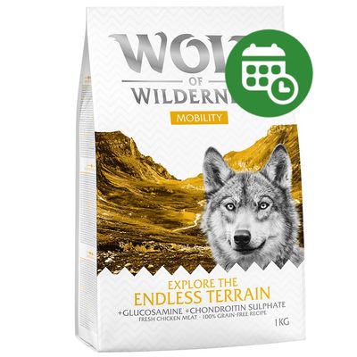 25% reducere! 2 x 1 kg Wolf of Wilderness "Explore The Endless Terrain" - Mobility