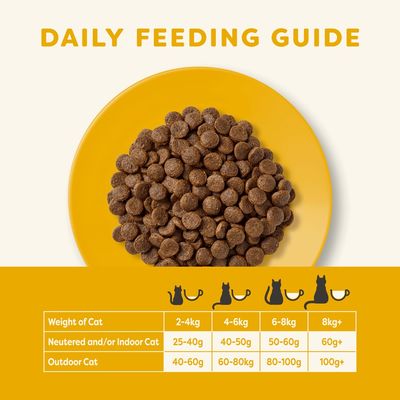 Applaws Chicken Adult Cat cibo secco, 400g. Almeno 80% proteine animali, senza cereali, ipoallergenico con prebiotici, ingredienti naturali con vitamine e minerali.