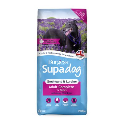 Burgess Supadog Greyhound & Lurcher 12.5kg