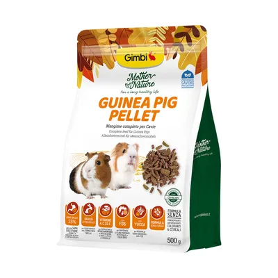 Gimbi Mother Nature Guinea Pig Pellet, karma dla świnek morskich Gimbi Mother Nature Guinea Pig Pellet, karma dla świnek morskich