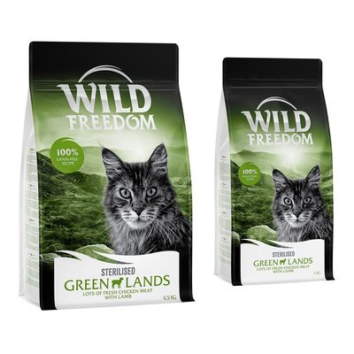 Wild Freedom 8,5 kg pienso sin cereales en oferta: 6,5 + 2 kg ¡gratis! Green Lands con cordero