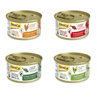 GimCat Superfood ShinyCat Duo Probierpaket 6 x 70 g - Probierpaket (4 Sorten)