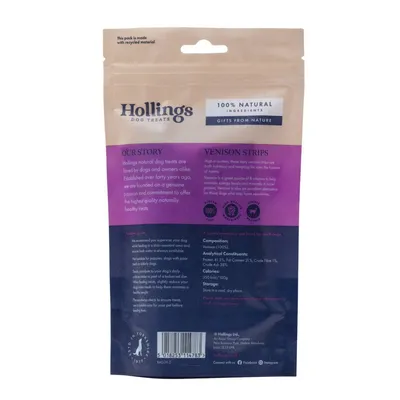Hollings Venison Strips - 5 Strips
