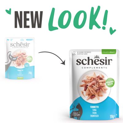 Schesir Complements filete em gelatina 6 x 70 g em saquetas