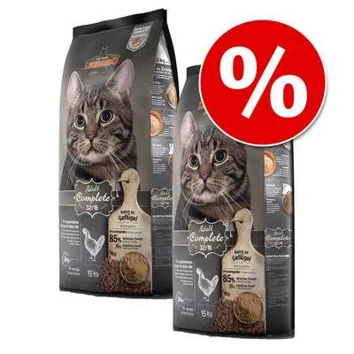 Leonardo Adult Complete 32/16 Kattenvoer - Dubbelpak: 2 x 15 kg