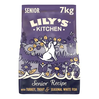 Lily's Kitchen Senior Dry Dog Food - Turkey & Trout - Economy Pack: 2 x 7kg
