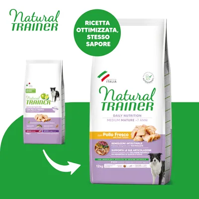 Natural Trainer Mature Medium con Pollo - Set %: 2 x 12 kg