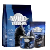 Offre d'essai Wild Freedom  - poisson lot de 3 : croquettes, pâtée, Filets