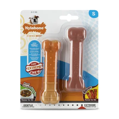 Nylabone Puppy Extreme Chew Toys - Small Nylabone Puppy Extreme Chew Toys - Small