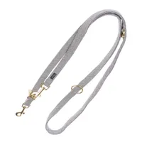 Nomad Tales Calma Halsband, stone - Passende Leine: 200 cm lang, 20 mm breit