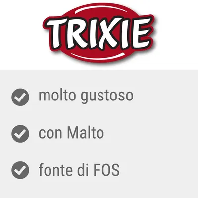 TRIXIE molto gustoso, con Malto, fonte di FOS