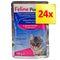 Lot 4 saveurs Feline Porta 21 24 x 100 g lot 4 saveurs